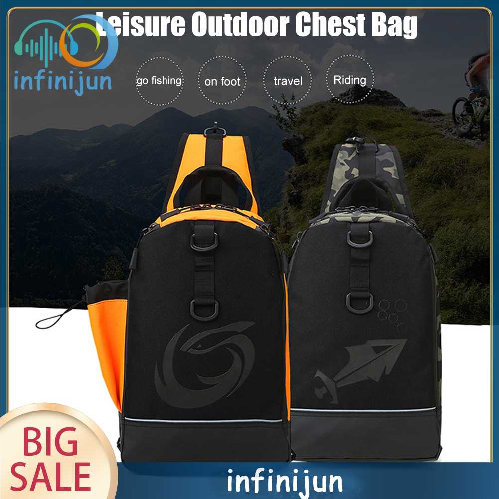 Túi Đeo Chéo Ngực Vải Oxford Phản Quang Nhiều Lớp Thời Trang Cao Cấp Cho Nam