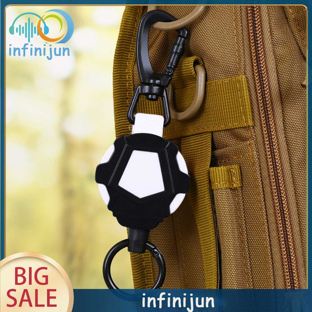 Dây Móc Chìa Khóa Co Giãn Chống Thất Lạc Có Thể Thu Gọn Tiện Dụng Giá Đỡ