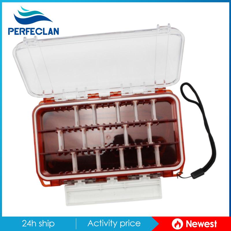 Hộp Đựng Dụng Cụ Câu Cá Trong Suốt Gọn Nhẹ Đa Năng
