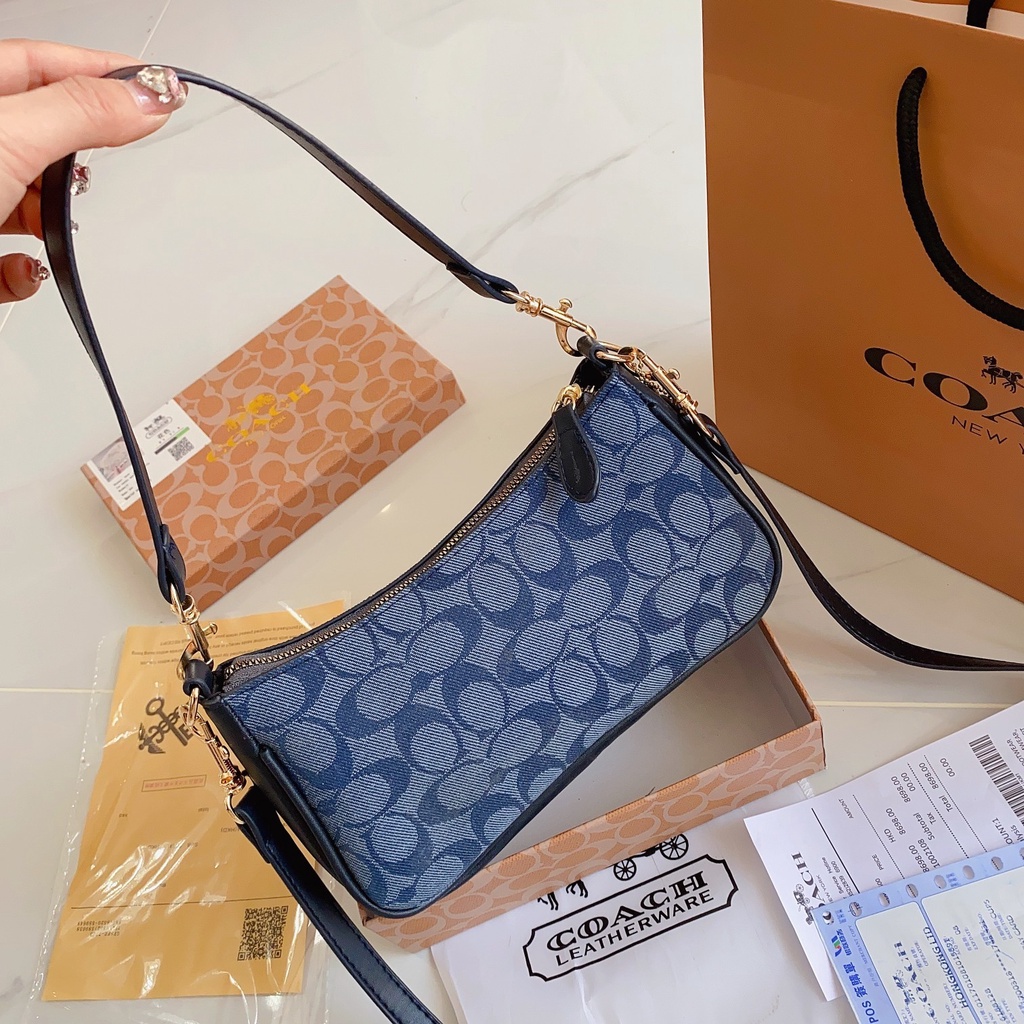 Women Sling Bag Casual Elegant Boutique Brown Shoulder Bag COACH4909