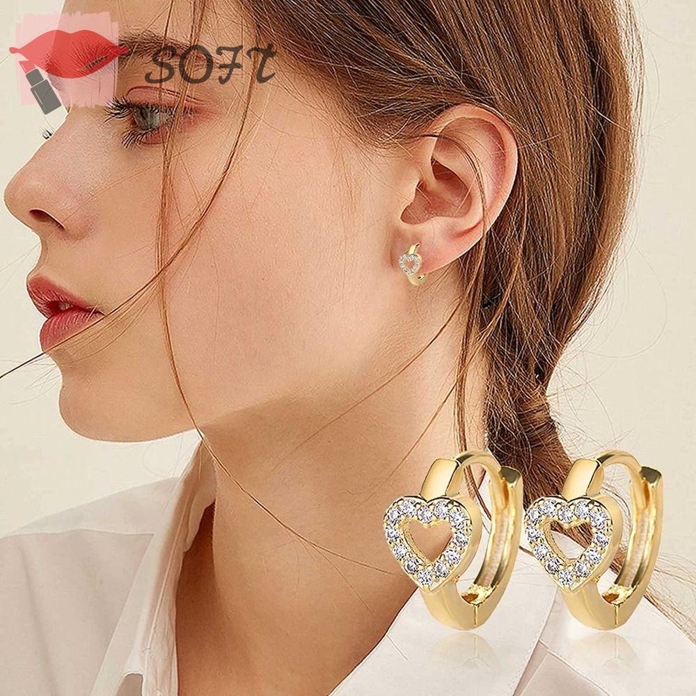 Bộ 2 Đôi Bông Tai Từ Tính Bấm Huyệt Giúp Giảm Căng Thẳng