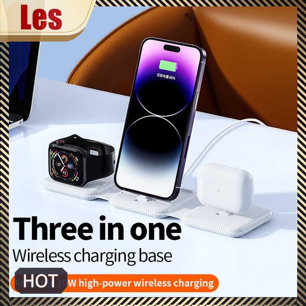 Giá Đỡ SạC Từ TíNh 3 Trong 1 Cho Tai Nghe / ĐồNg Hồ Appie / lphone