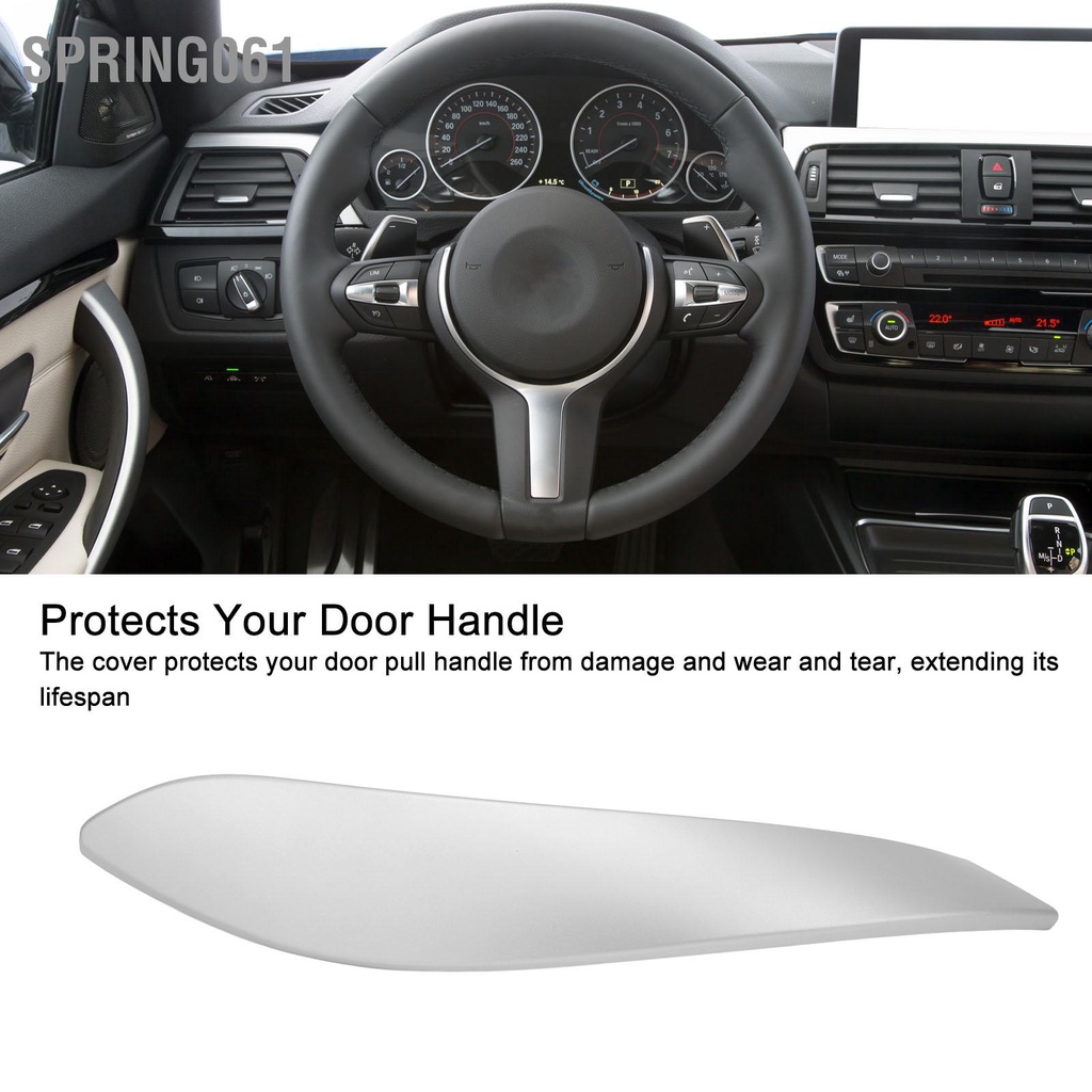 Spring061 Bên Tài Xế Trong Cửa Bảng Tay Cầm Kéo Viền Chống Trầy Xước Ngoài Dành Cho F30 F31 F34 F36