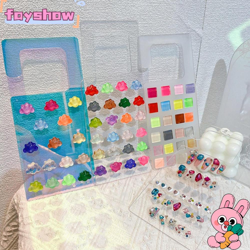 Bảng Móng Tay Giả Trưng Bày Kèm Móc Treo Tiện Dụng