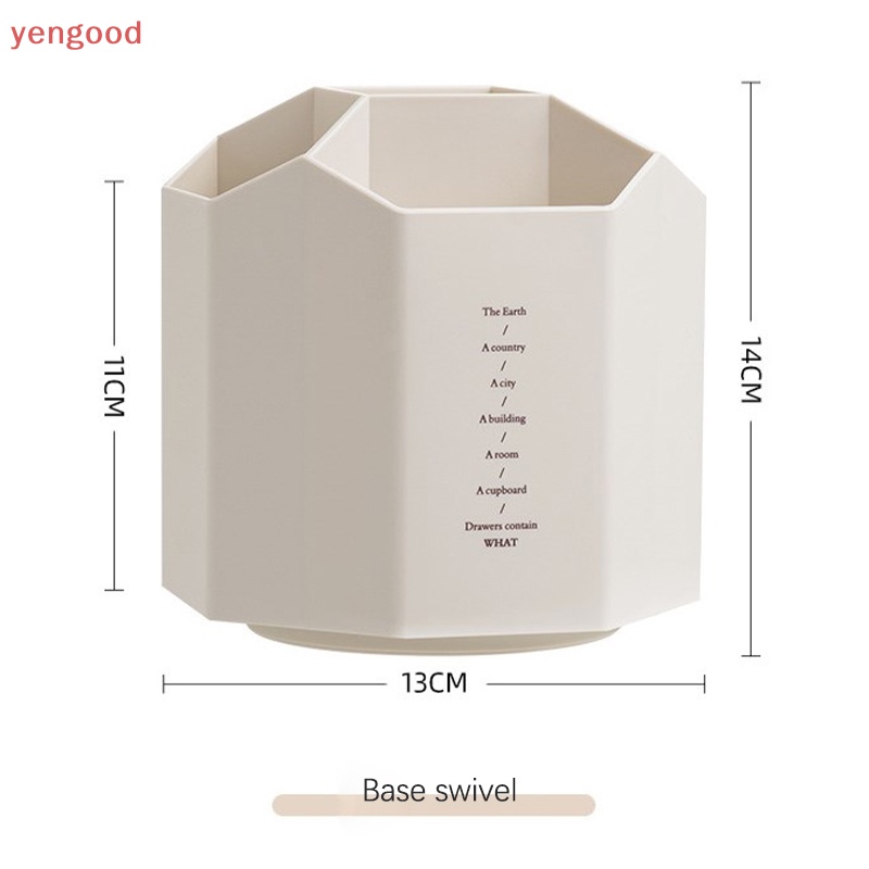 Hộp Đựng Bút Hình Lục Giác Cỡ Lớn Để Bàn Tiện Dụng