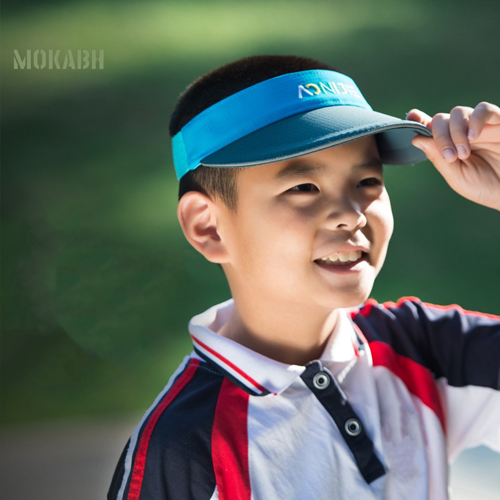 Mũ Lưỡi Trai Nửa Đầu Chống Nắng Thoáng Khí Thời Trang Mùa Hè Cho Bé