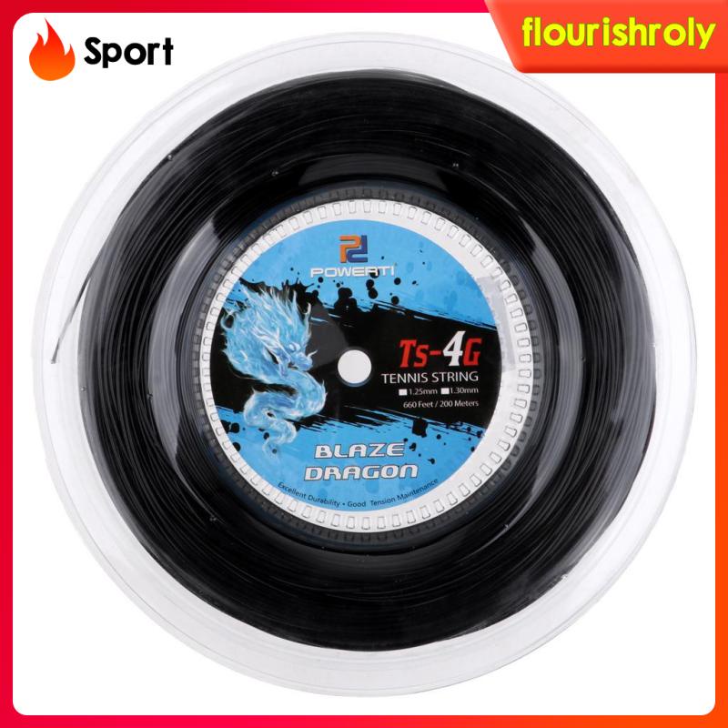 Dây Vợt Tennis / Cầu Lông Bằng Polyester Dài 200 / 1.30mm