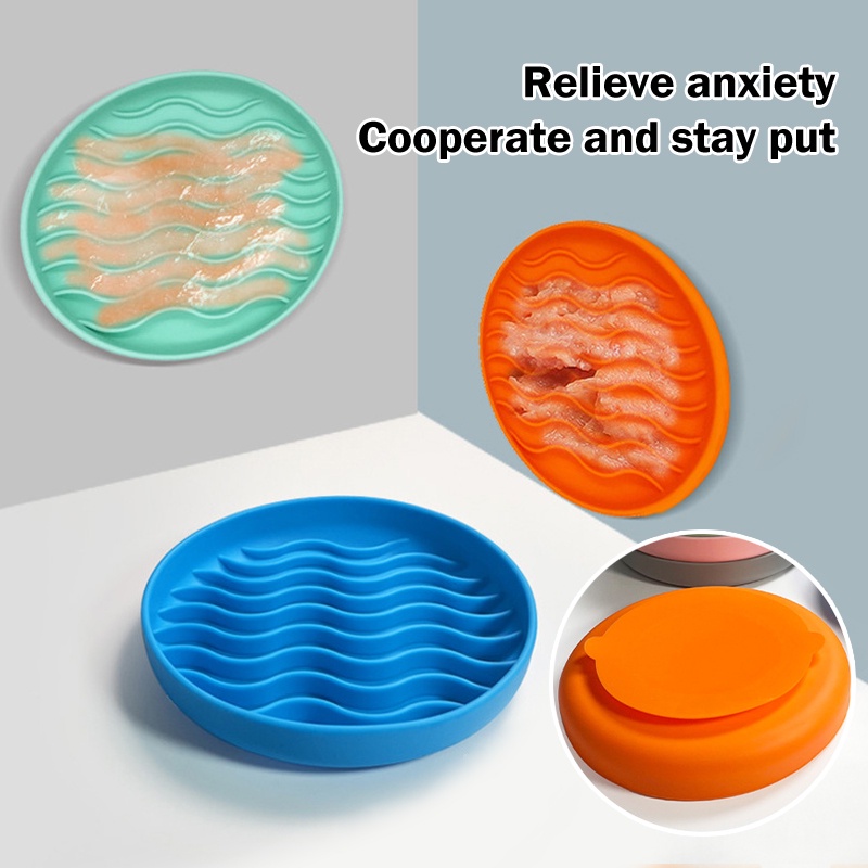 Slow Puzzle Feeder cho chó mèo Pet Sự nhàm chán và lo lắng Relief Thay thế thú vị cho bát ăn chậm