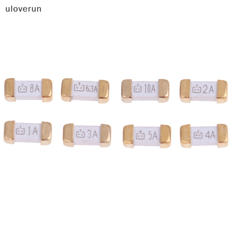 Set 10 Cầu Chì Siêu Nhanh 1808 125v 0451 SMD 1a Đến 10A Chuyên Dụng