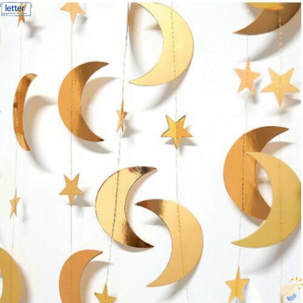 Hãy Để 3 Bộ Eid Mubarak Trang Trí Tự Làm|Phụ Kiện Trang Trí Lễ Hội Hồi Giáo