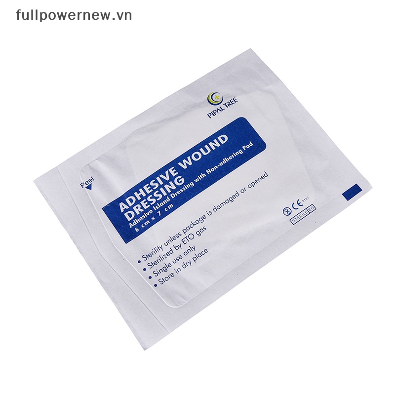Bộ 10 Miếng Băng Dán Vết Thương Bằng Vải Không Dệt 6x7cm vn