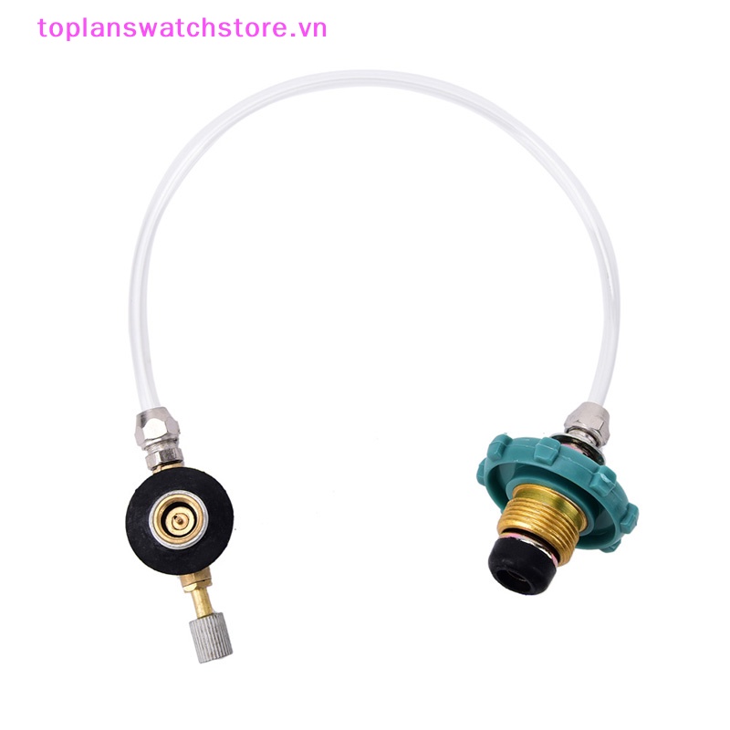 Đầu Nối Chuyển Đổi Bình Gas Propane Hình Trụ Phẳng Cho Hoạt Động Cắm Trại Ngoài Trời