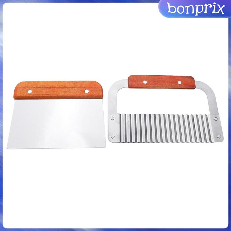 Set 2 Khuôn Làm Khoai Tây Chiên Bằng Thép Không Gỉ