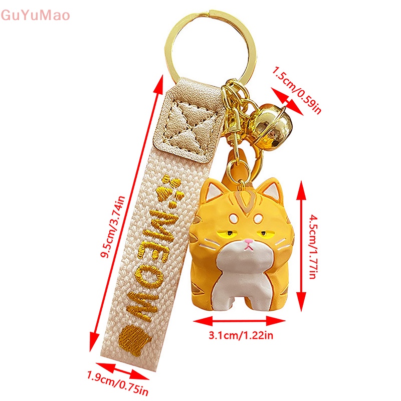 Móc Khóa Bằng Gỗ Khắc Hình Mèo Hoạt Hình Sáng Tạo Cho Cặp Đôi PRTA