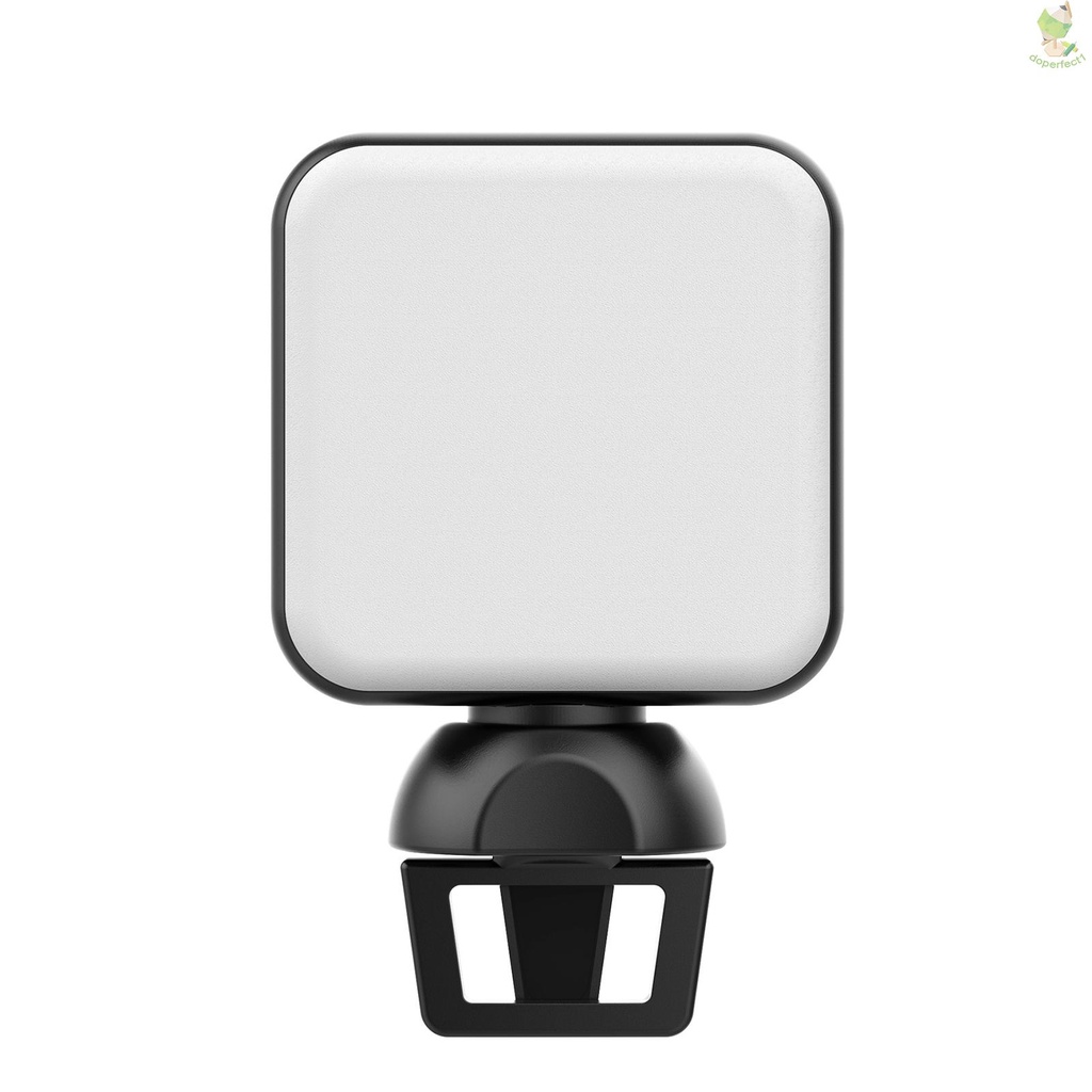 VIJIM LED Video Conference Light Fill Light with Clip 4W 6500K Daylight Brightness Dimmable SOS Mode with Built-in 1200m   Came-6.5