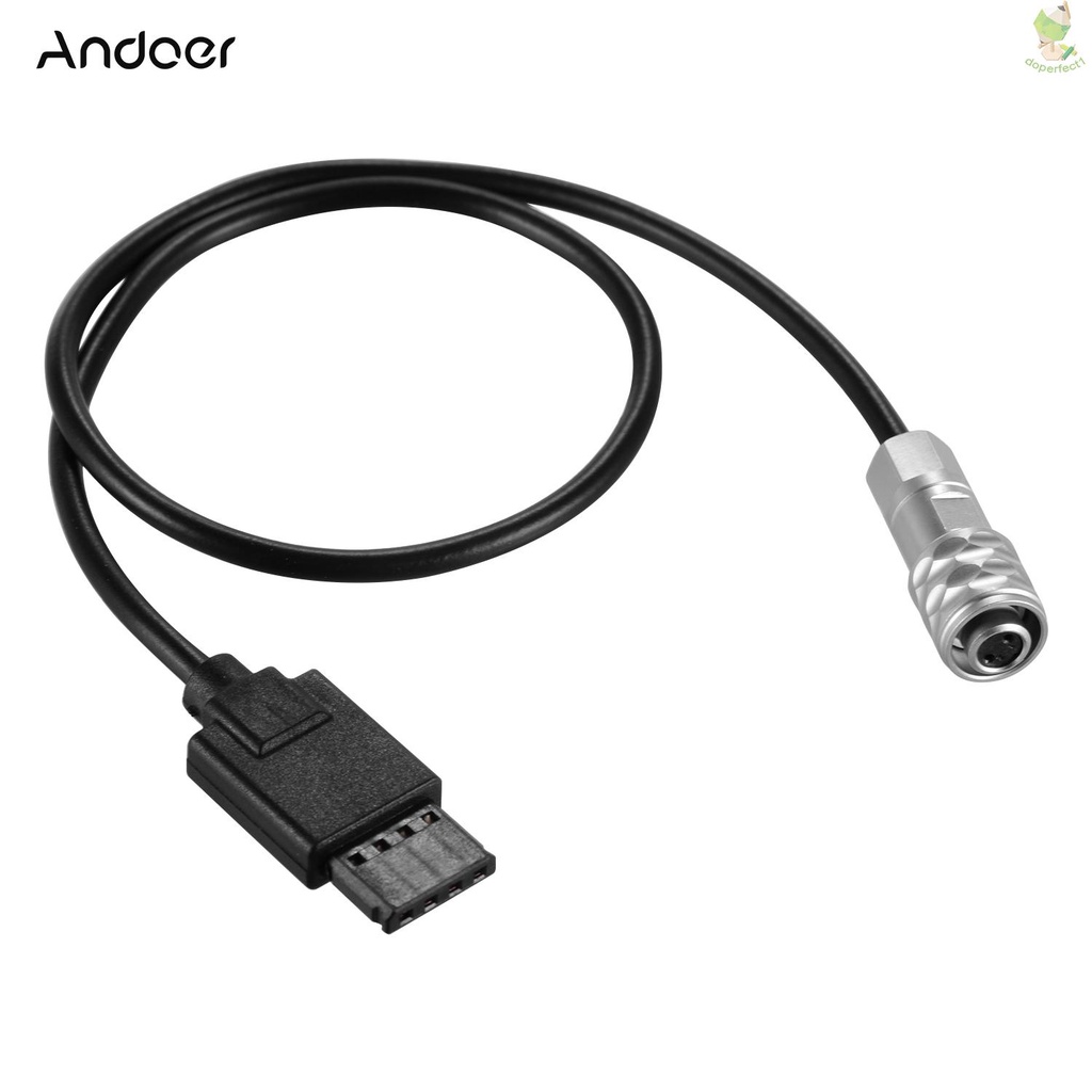Andoer BMPCC Power Adapter Cable Compatible with DJI Ronin S Gimbal Stabilizer Compatible with BMPCC 4K/ 6K Camera   Came-6.5