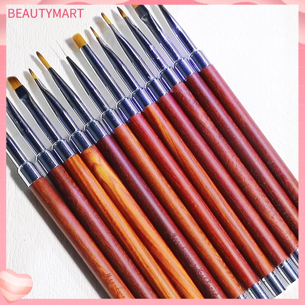 Cọ Vẽ Móng Tay Nối Dài Gel UV Siêu Mỏng Có Thể Tái Sử Dụng