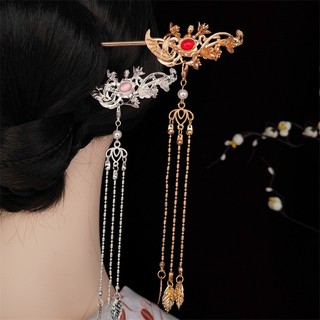 Dmo- trâm cài tóc tua rua phong cách hanfu cổ điển cho cô dâu