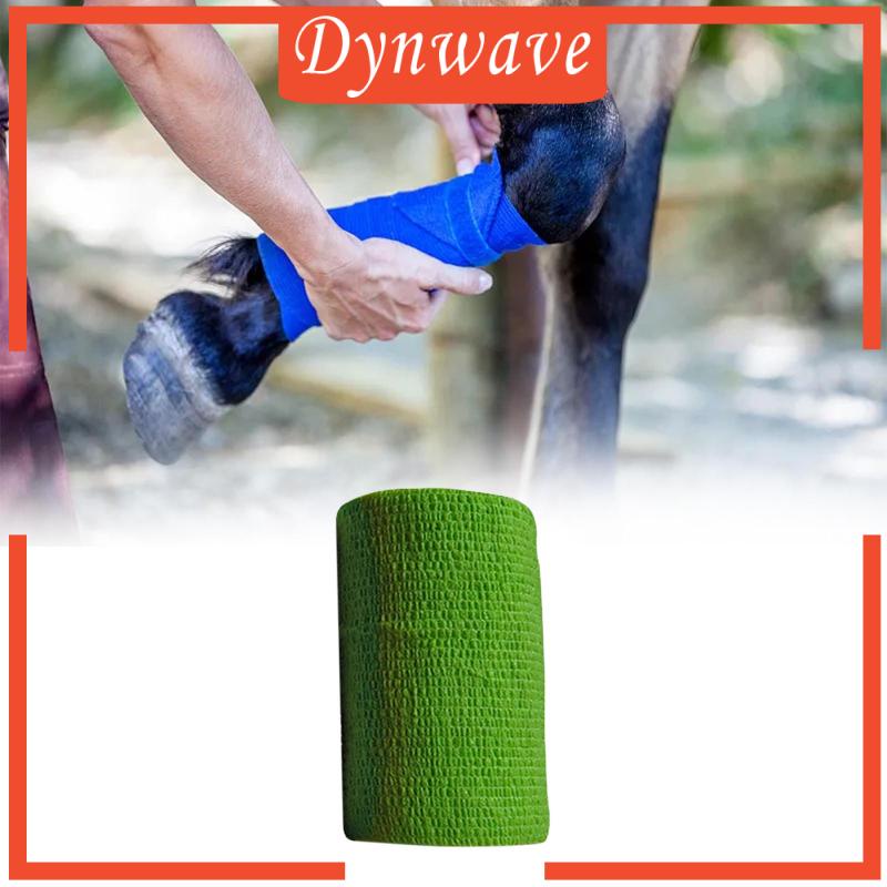 Cuộn Băng Quấn Mắt Cá Chân Tự Dính Bằng Vải Không Dệt Rộng 4 inch Co Giãn Dành Cho Thú Cưng