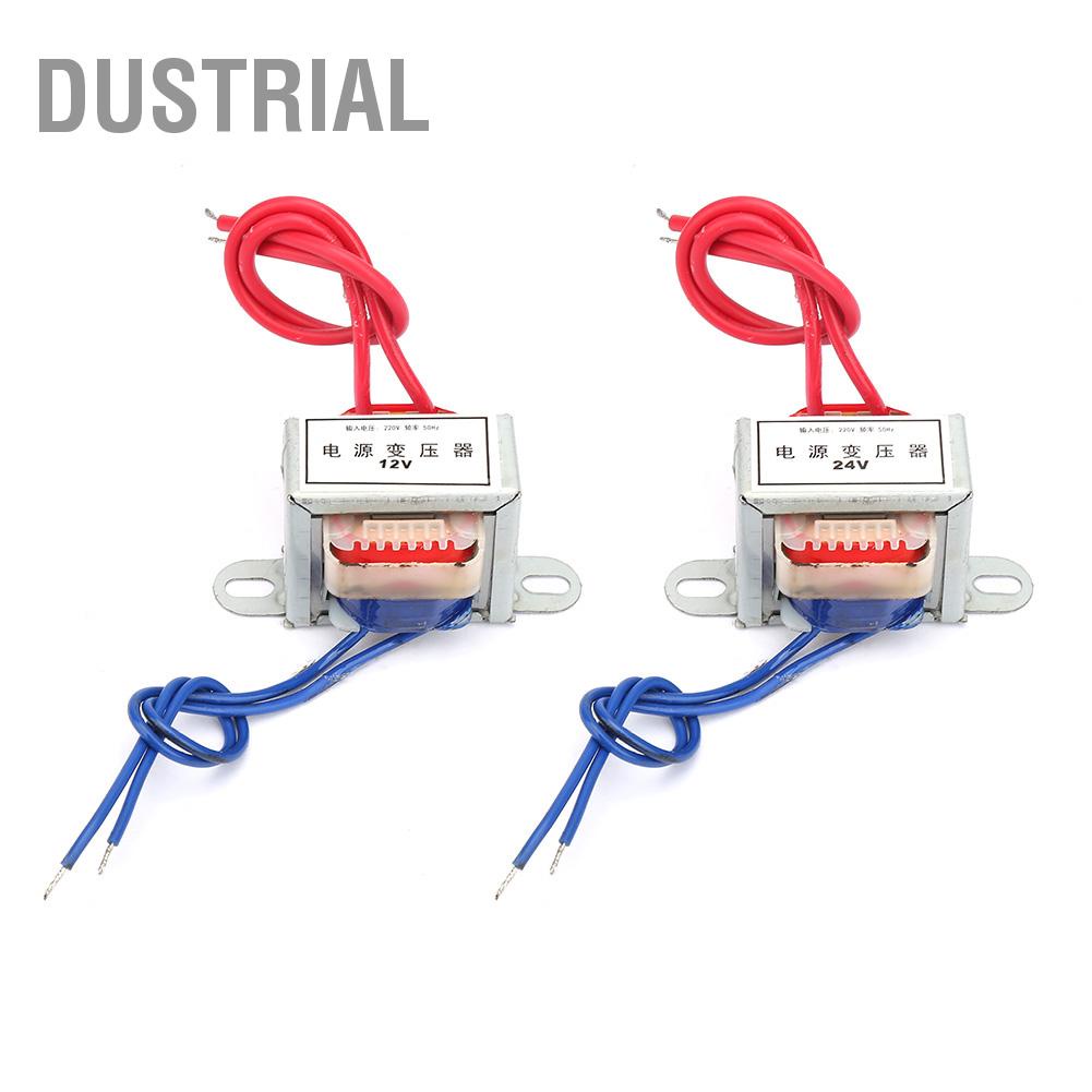 AC 12V/24V Điện áp đầu ra 2W Đầu vào 220V 50Hz Máy biến nguồn đơn Dustrial A.