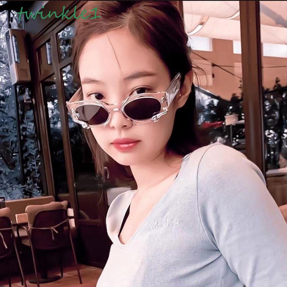 Kính Râm Mắt Mèo Chống Tia UV Phong Cách Punk Hàn Quốc Cổ Điển Cho Nam