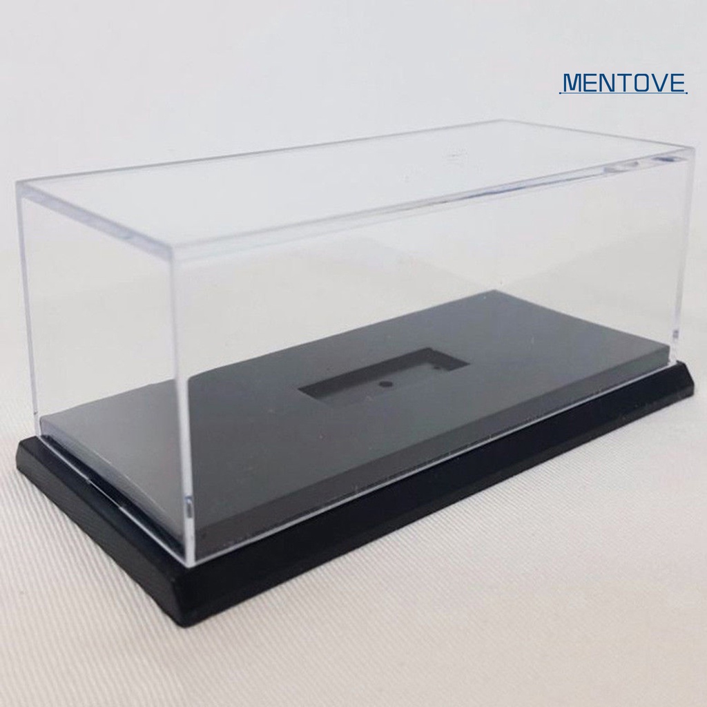 Giá Đỡ Trưng Bày Mô Hình Xe Hơi Bằng Acrylic Trong Suốt Chống Bụi Tỷ Lệ 1 / 64