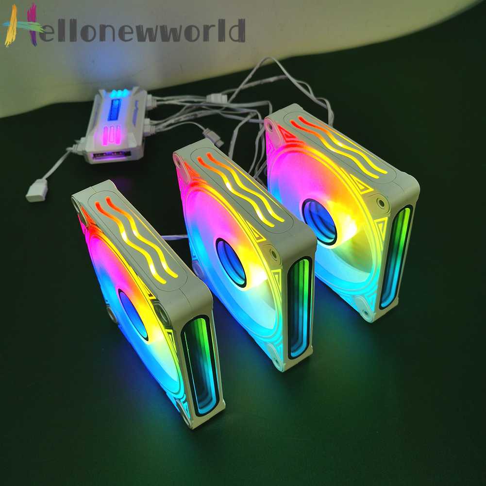 Quạt Tản Nhiệt Cho Máy Tính DM1 5V 3PIN ARGB 12V 4PIN PWM 120mm