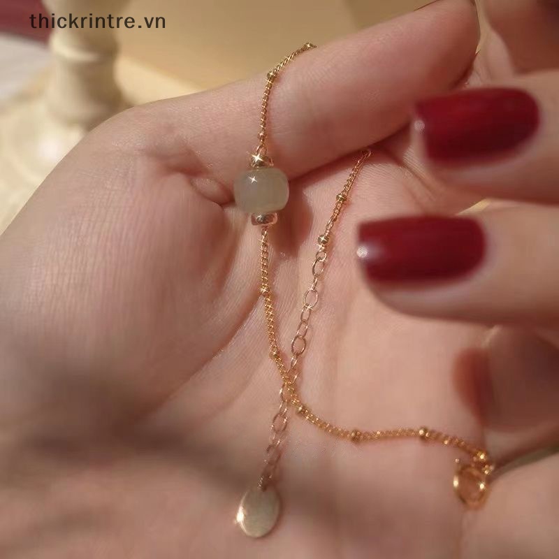 Vòng Tay May Mắn Dạng Hạt Dễ Phối Đồ Thời Trang Cho Nữ