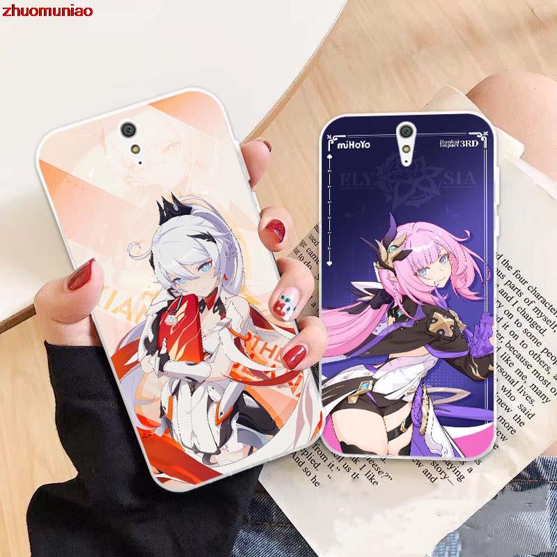 Ốp Điện Thoại TPU Dẻo Họa Tiết Đường Ray Xe Lửa Ngôi Sao honkai Cho Sony xperia C3 C5 M4 L1 L2 XA XA1 XA2 Ultra Plus X Performance 01