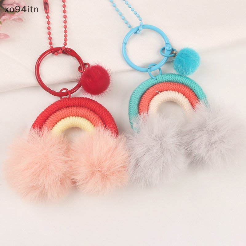 Móc Khóa Dây Bện Hình Mưa Dễ Thương Cho Nữ