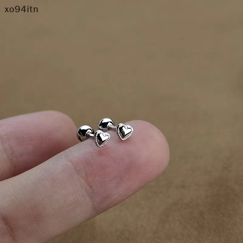 1 Đôi Khuyên Tai Nữ Hình Trái Tim Thời Trang