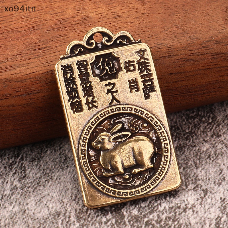 Vòng Tay / Vòng cổ / Móc Khóa Bùa Hộ Mệnh Trung Quốc Bằng Đồng Thau Cong Cho Nam Và Nữ