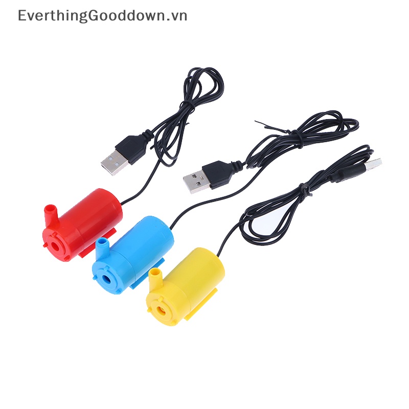 1 Chiếc Máy Bơm Nước Mini Vôn Kế Thấp USB 5V
