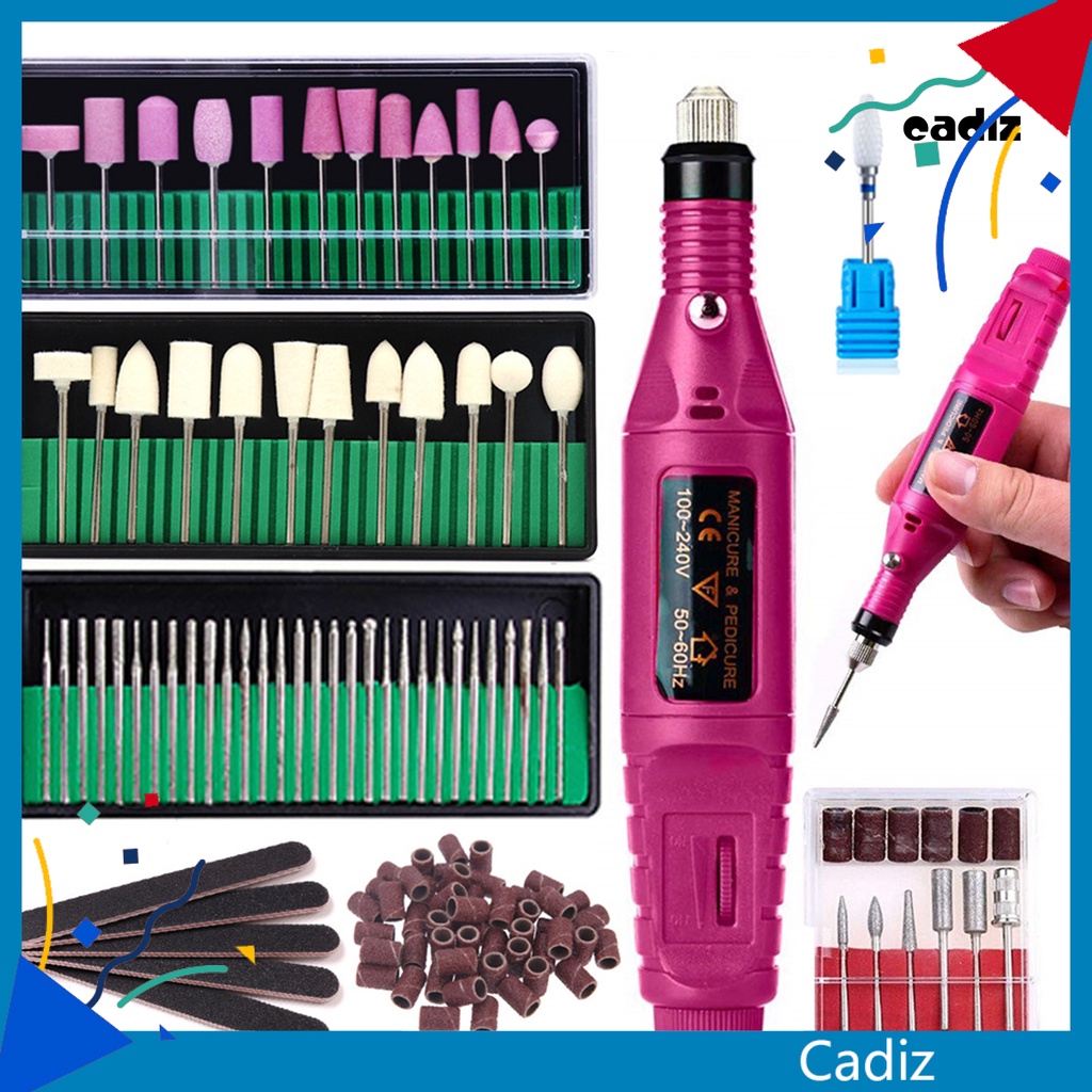 1 Bộ Máy Mài Móng Tay Tẩy Tế Bào Chết Bằng Điện Chuyên Nghiệp Cổng Cắm USB