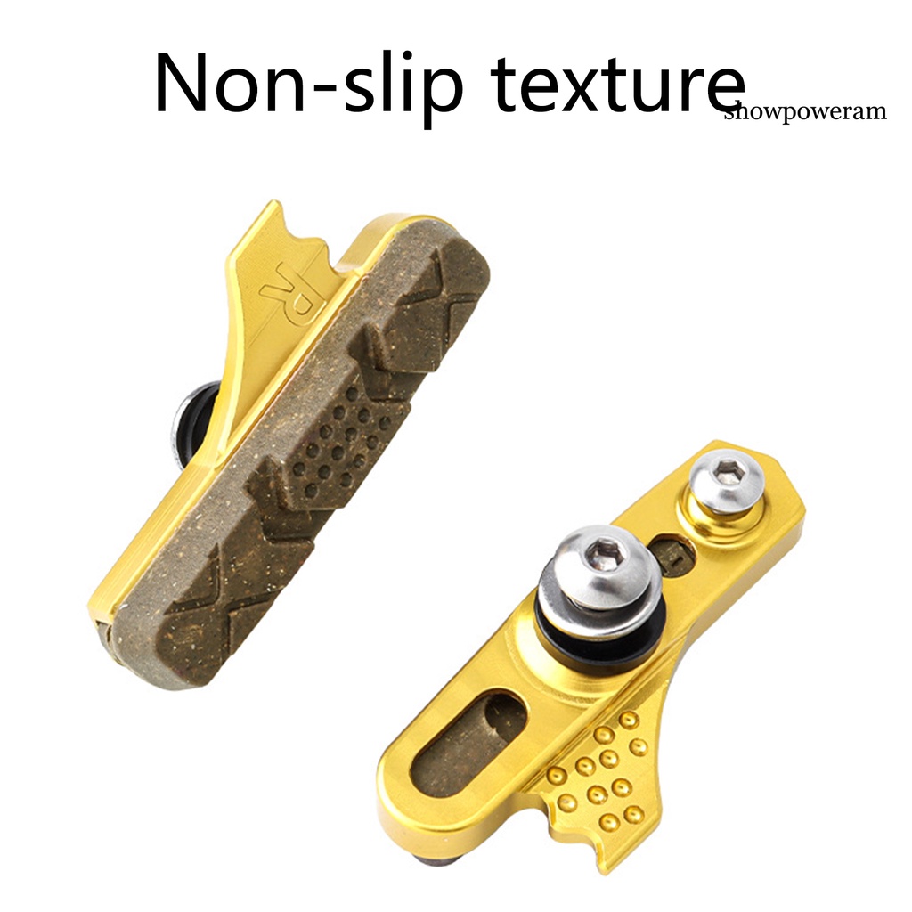 1 Cặp Má Phanh Xe Đạp Độ Cứng Cao MUQZI