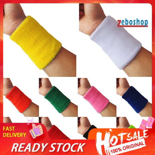 Zeboshop 1 Băng Đeo Cổ Tay Thể Thao Thấm Hút Mồ Hôi Dùng Làm Quà Tặng
