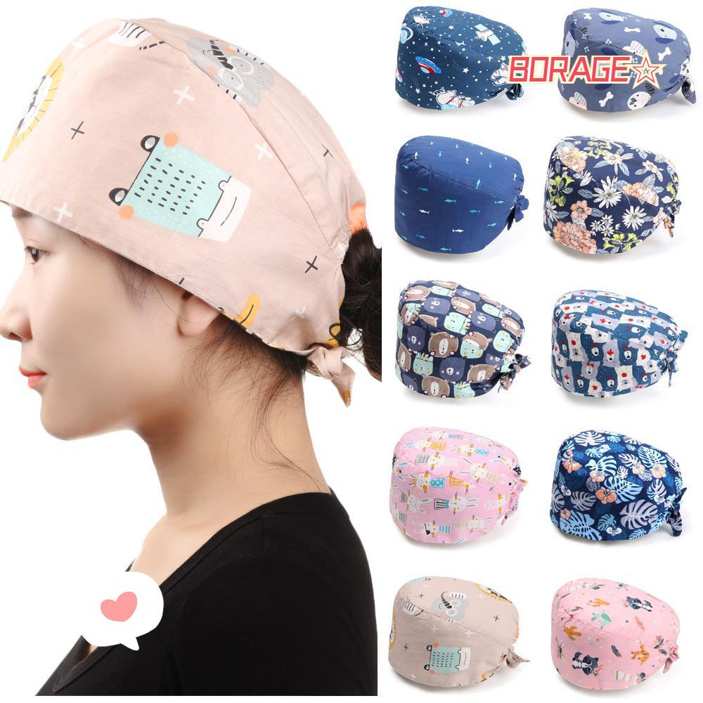 Nón Phẫu Thuật 25 Mẫu Tùy Chọn Kèm Khăn Lau Mồ Hôi Cho Nam Và Nữ