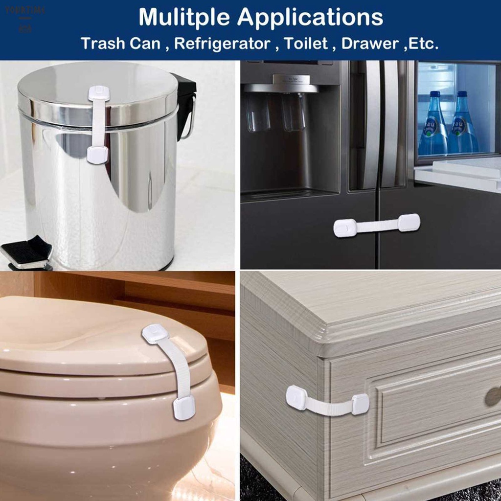 Bộ Khóa Cửa Tủ Đa Năng Bảo Vệ An Toàn Cho Bé Sự Bảo Vệ