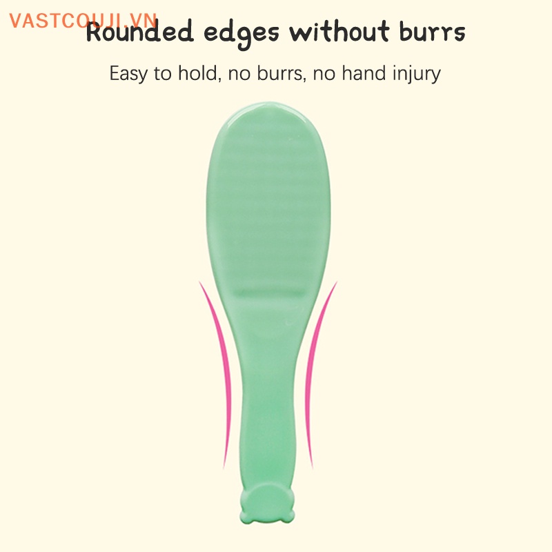 Lược Chải Tóc Bằng Nylon Mềm Tay Cầm Hình Gấu Dễ Thương Cho Bé Sơ Sinh