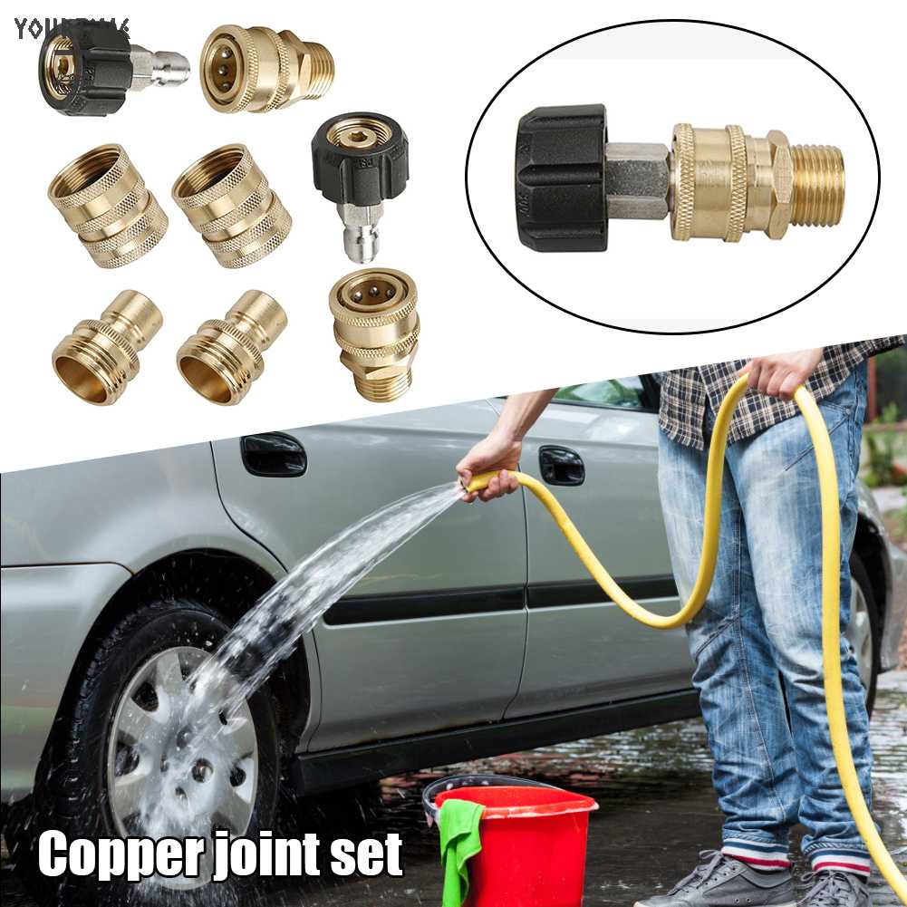 Bộ Dụng Cụ Ngắt Kết Nối Nhanh 3 / 4 Inch 5000 PSI Cho Ống Bơm Nước