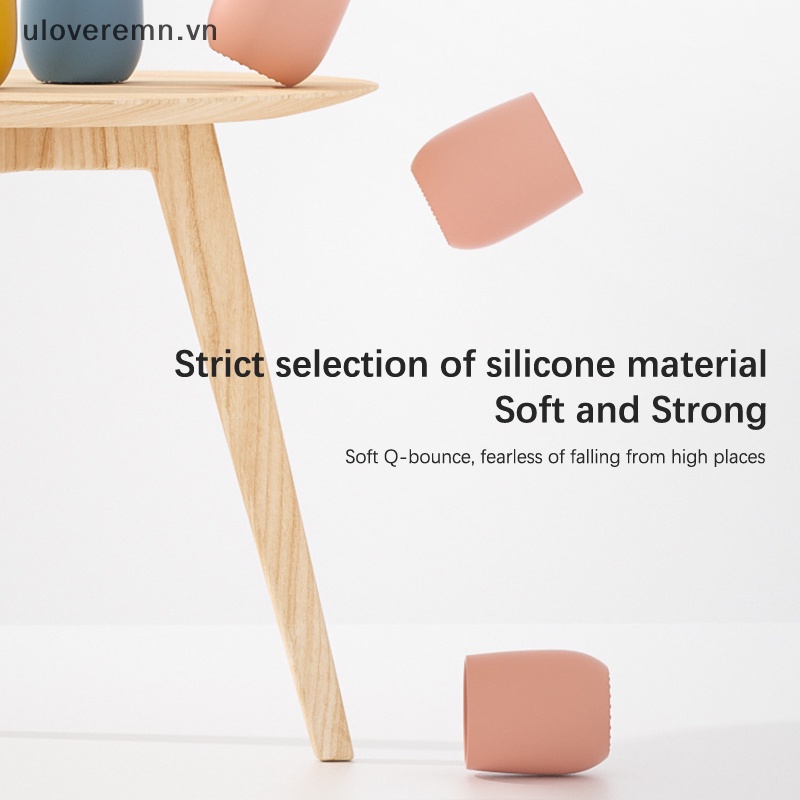 Bình Uống Nước Bằng Silicone Chất Lượng Cao Chống Rơi Cho Bé