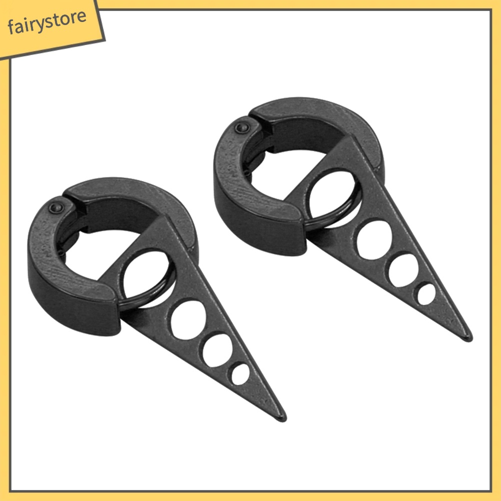 Bông Tai Đinh Tán Bằng Thép Không Gỉ Thời Trang Cá Tính Cho Nam &amp; Nữ