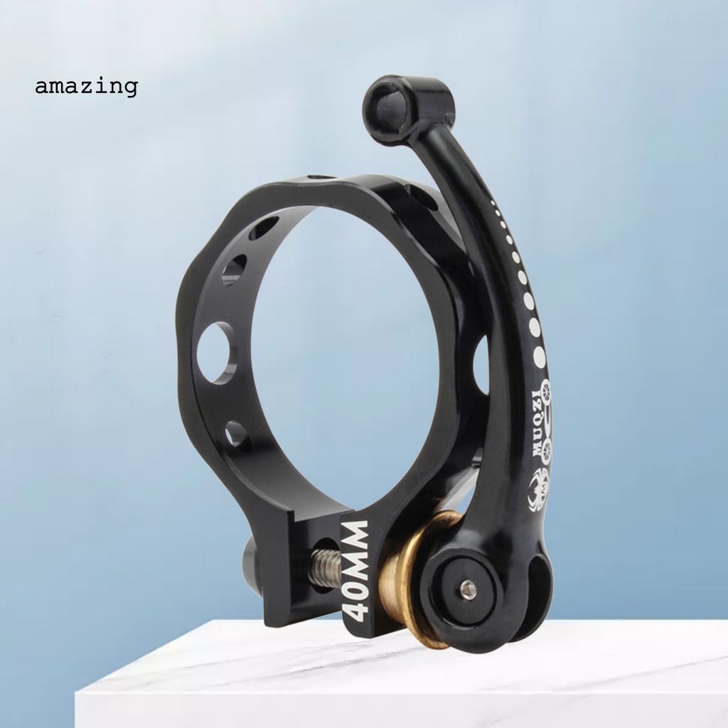 Kẹp Ống Yên Xe Đạp Tháo Lắp Nhanh Màu Trơn