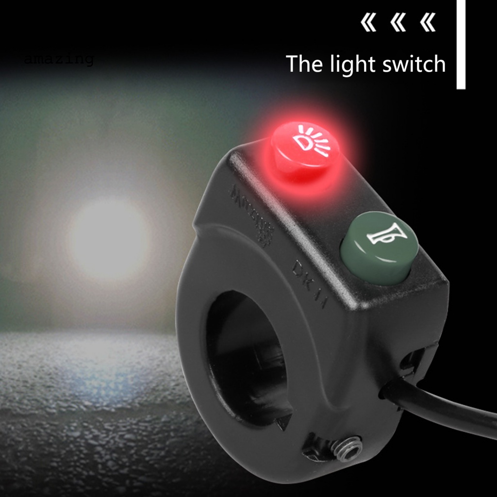 Công Tắc Đèn Và Còi Xe Đạp 2 Trong 1 Bằng Nhựa Trọng Lượng Nhẹ