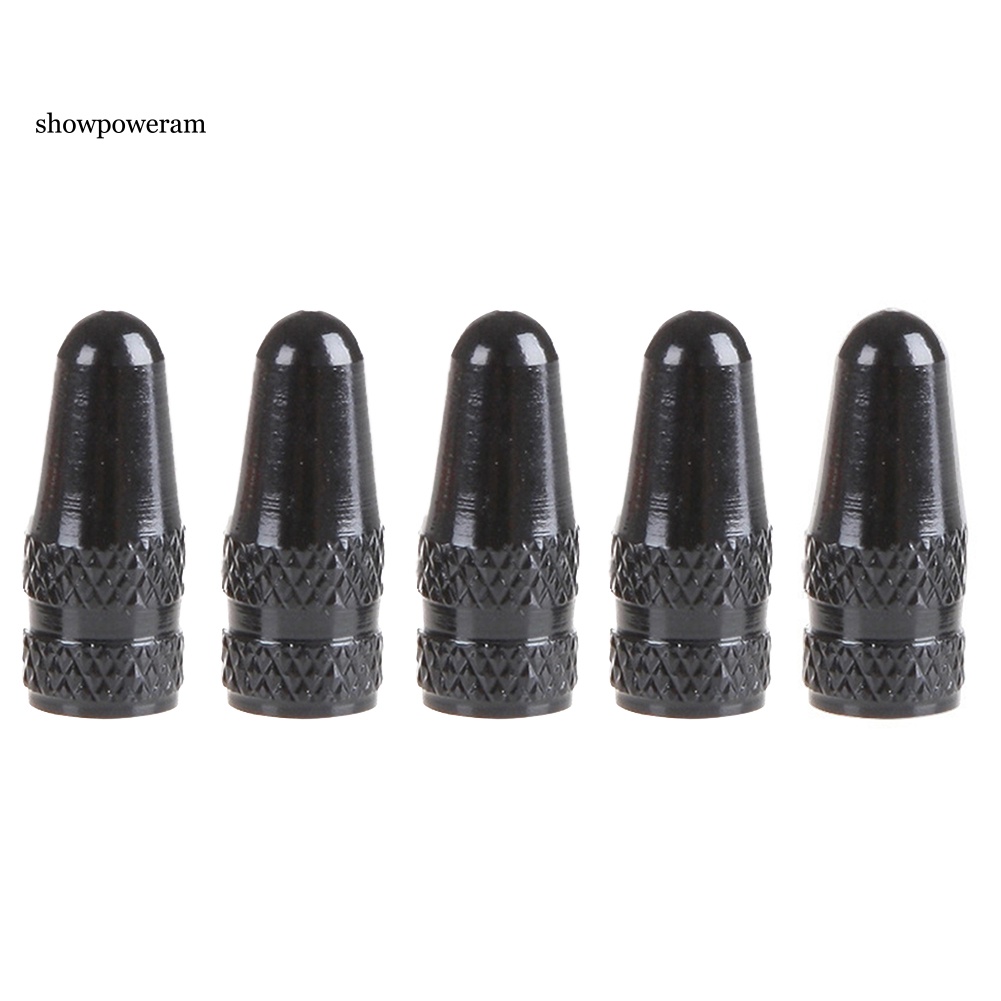 Set 5 Nắp Van Xe Đạp MTB Bằng Hợp Kim Nhôm Chống Bụi