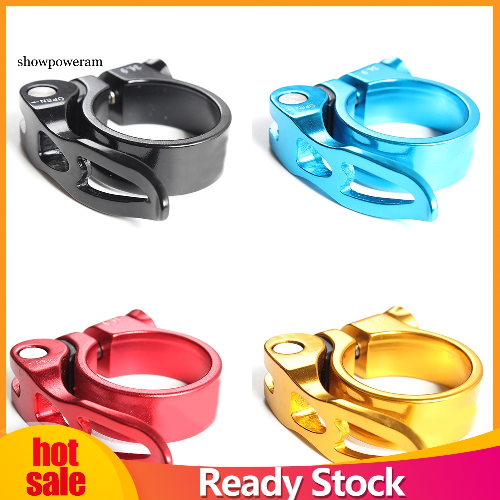 Kẹp Cố Định Yên Xe Đạp Leo Núi Bằng Hợp Kim Nhôm 34.9mm Tháo Lắp Nhanh