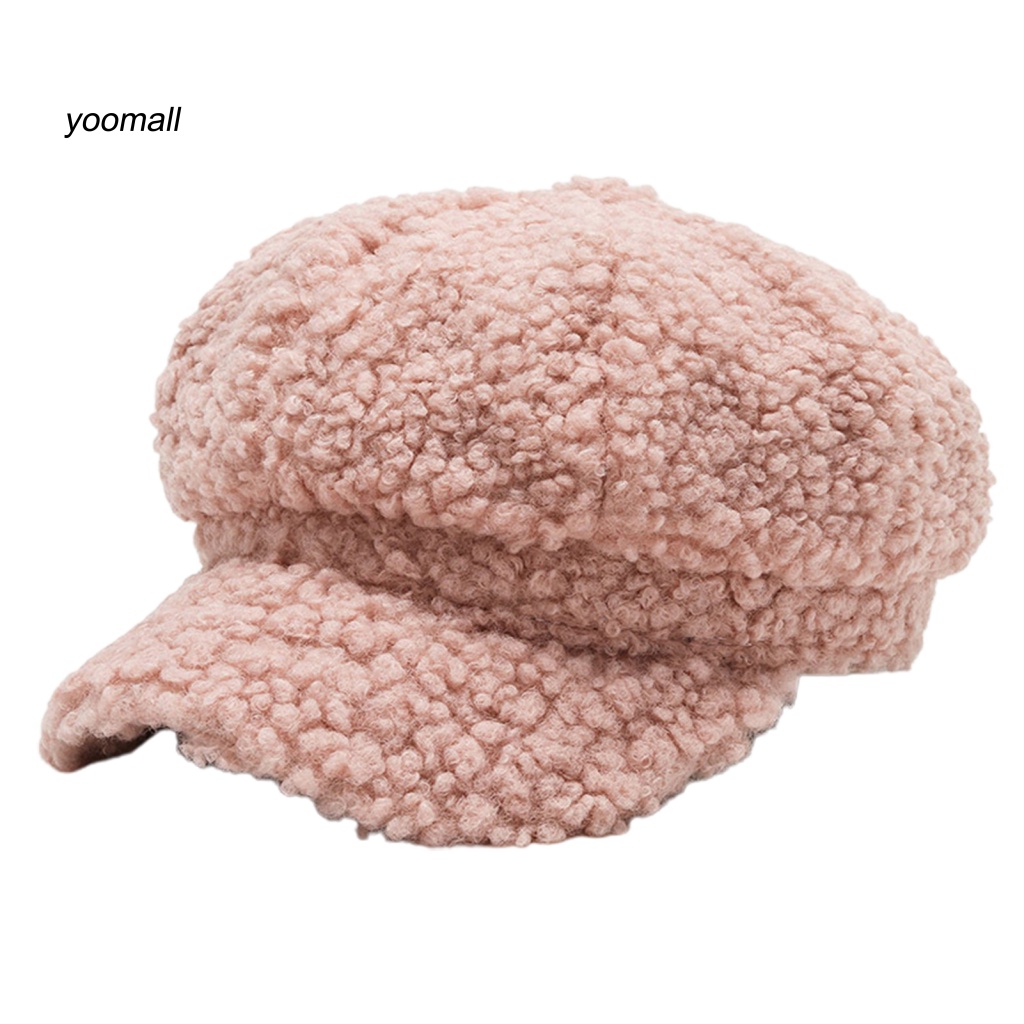 Yo / Mũ Nồi Lông Dày Dặn Màu Trơn Chống Gió Thoải Mái Giữ Ấm Mùa Thu Đông Cho Nữ