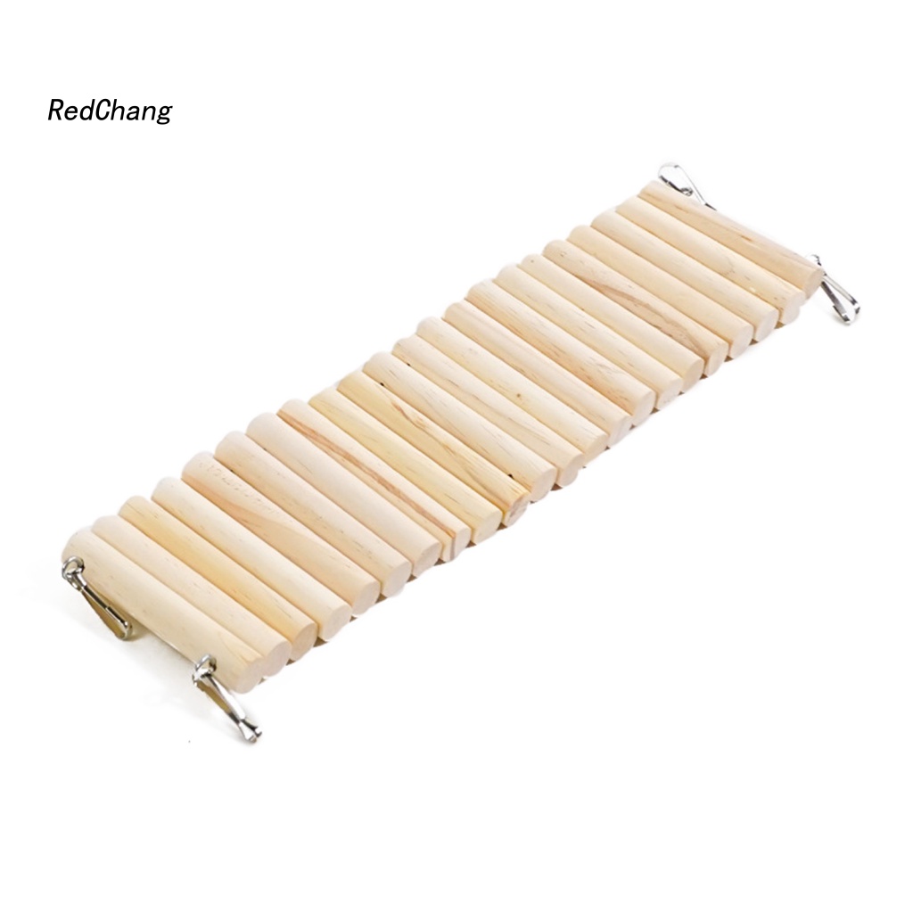 Thang Leo Bằng Gỗ Tự Nhiên Đồ Chơi Cho Chuột Hamster