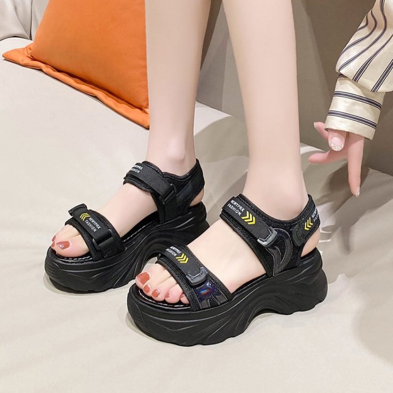 Xăng đan Đế Dày Mềm Mại Thoải Mái Thoáng Khí Cho Nữ