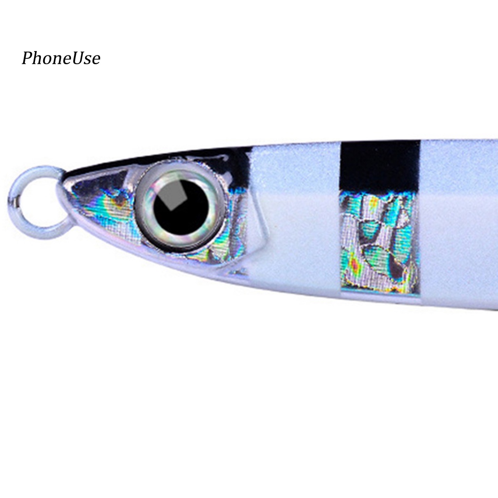 Mồi Câu Cá Giả 3D Bằng Da PU Phát Sáng Trong Bóng Tối 14 / 40 / 80g